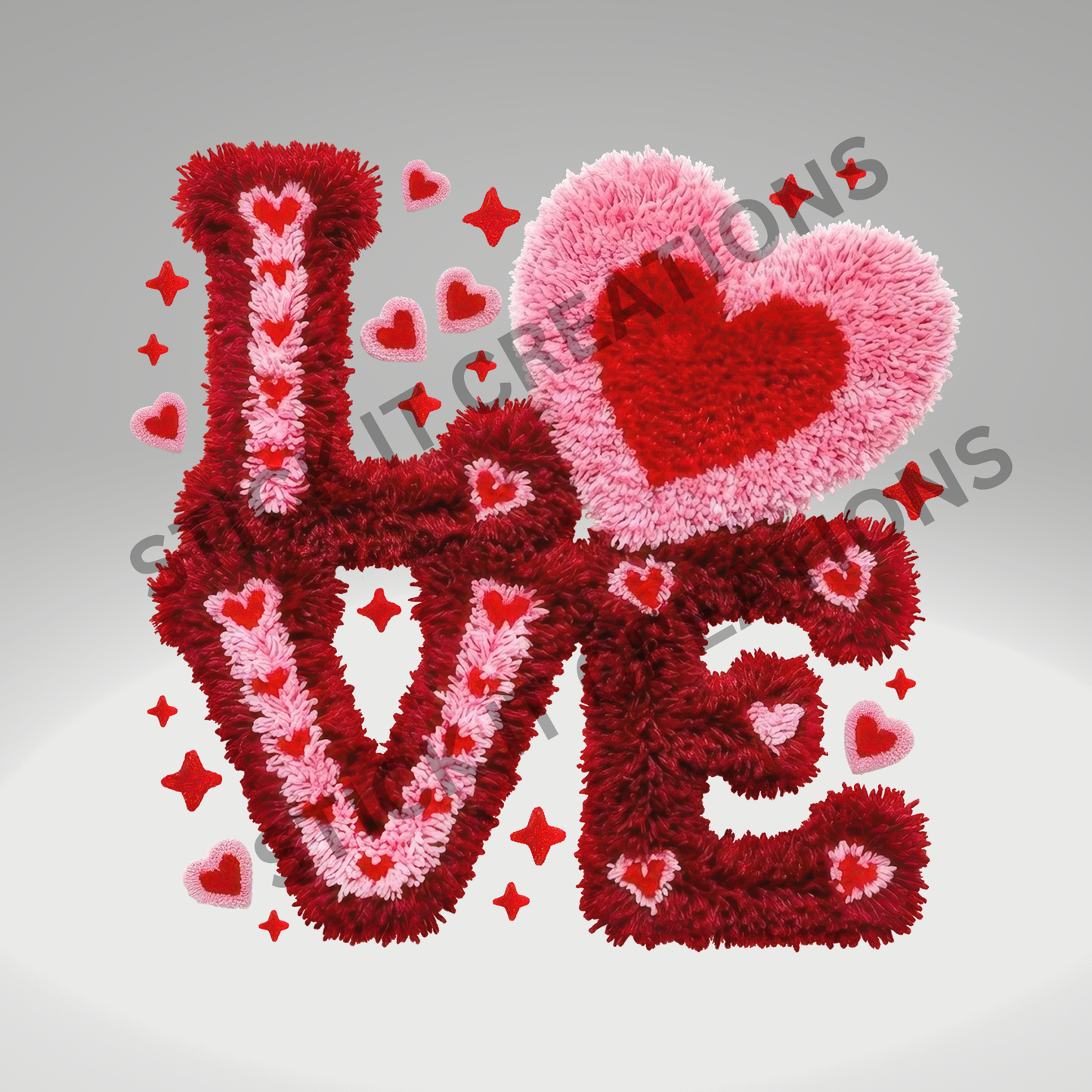 LOVE Faux Yarn Crochet