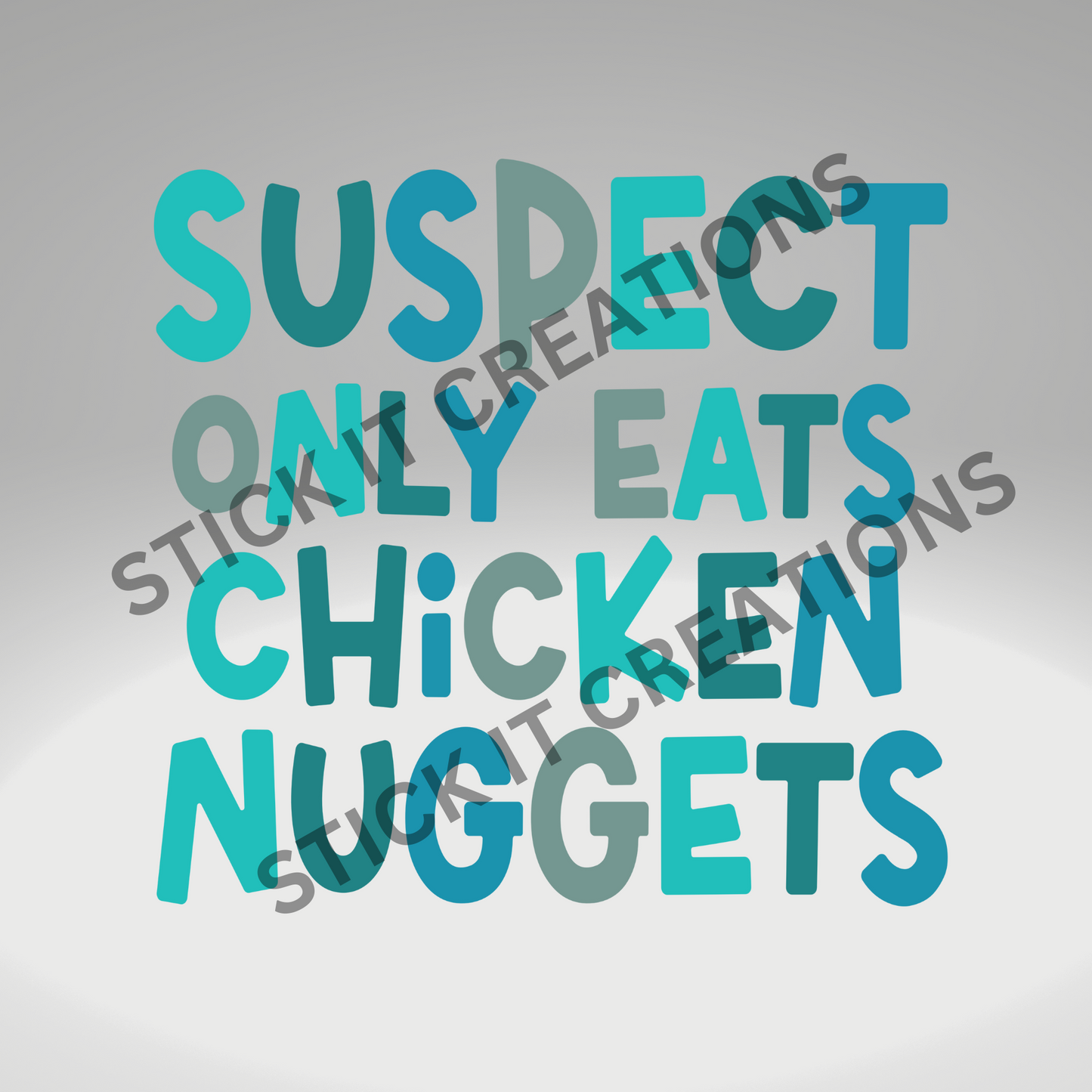 SUSPECT ONLY EATS CHICKEN NUGGETS