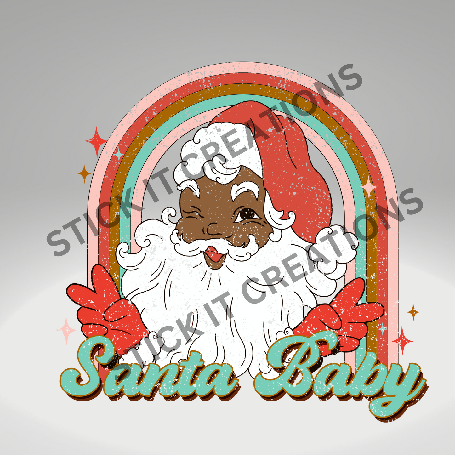 AFRICAN AMERICAN SANTA BABY