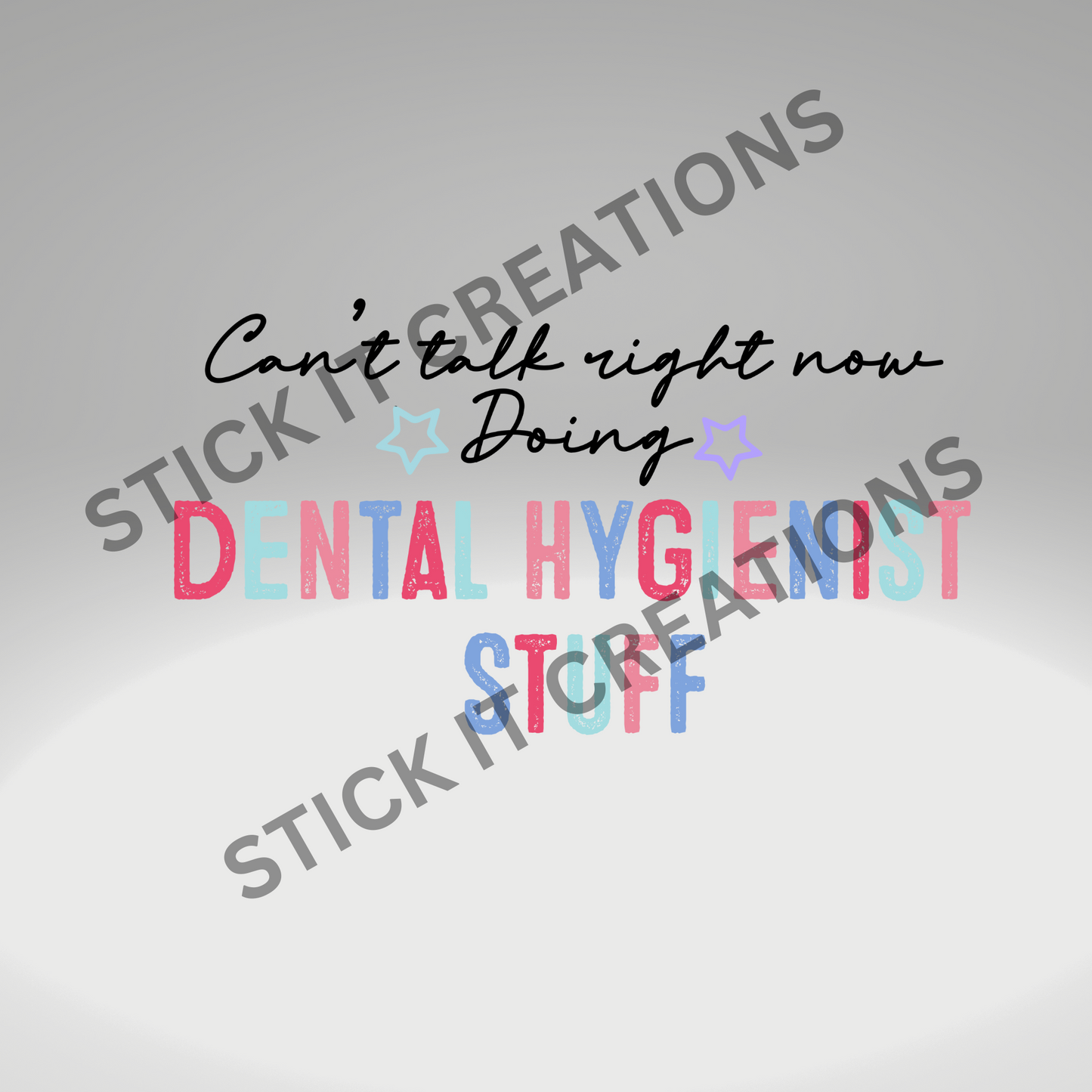 DENTAL HYGIENIST STUFF