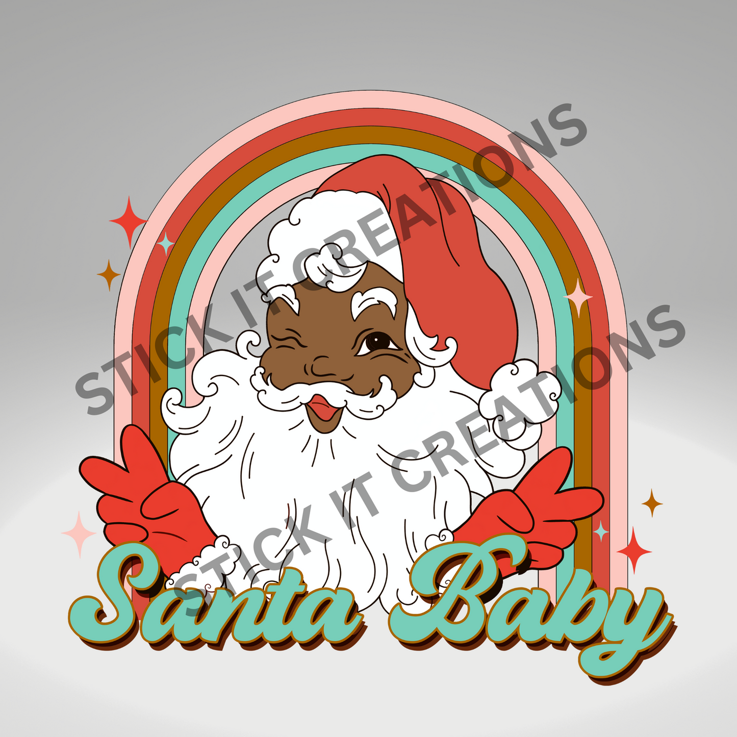 AFRICAN AMERICAN SANTA BABY