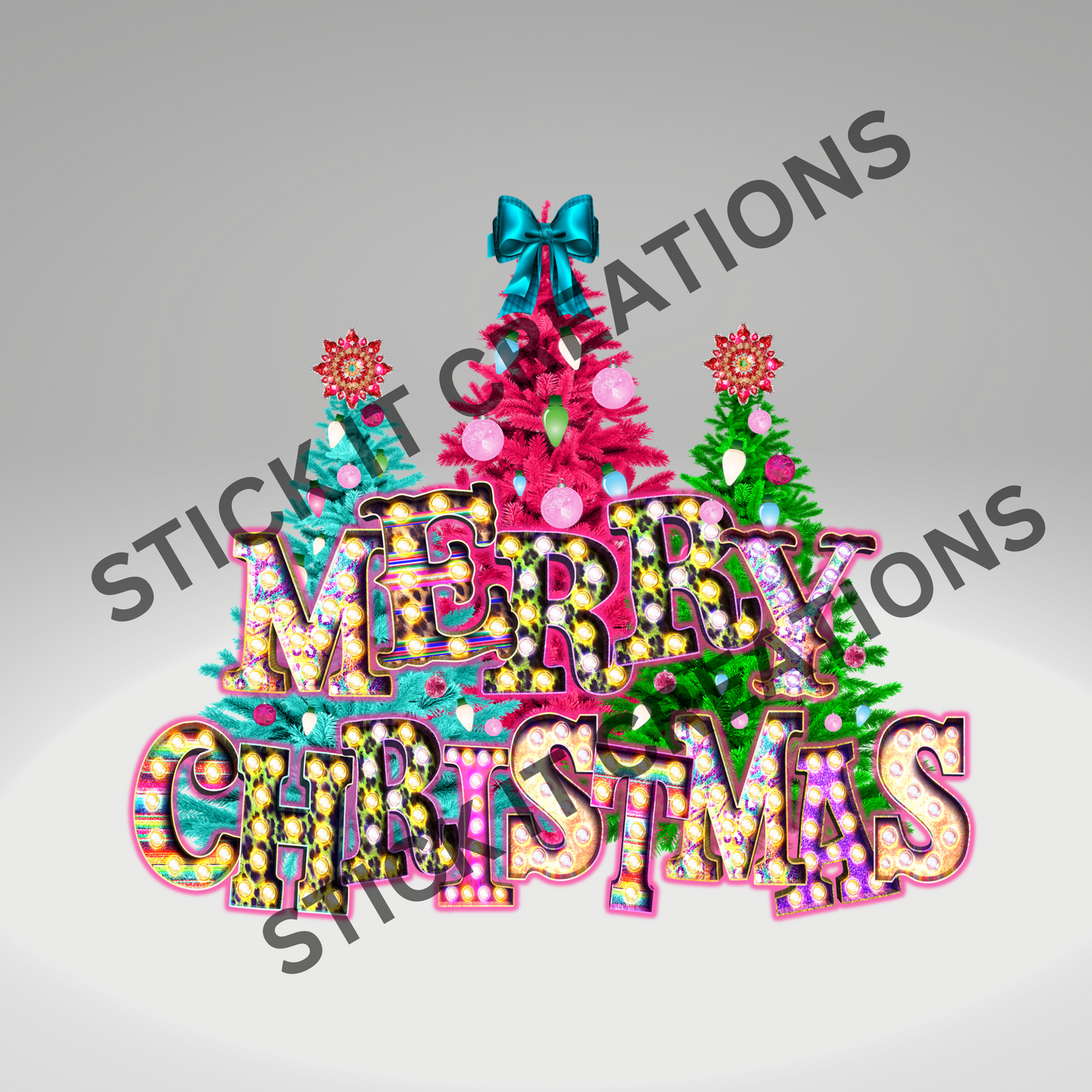 MERRY CHRISTMAS MARQUEE LIGHTS