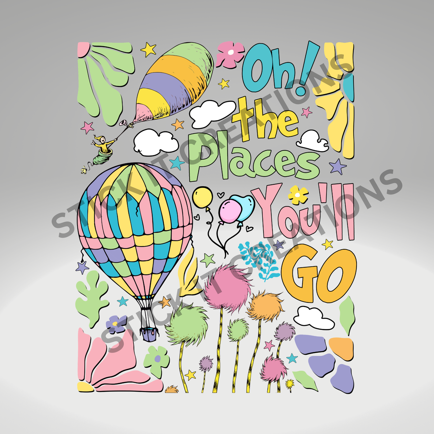 OH! THE PLACES YOU'LL GO PASTEL