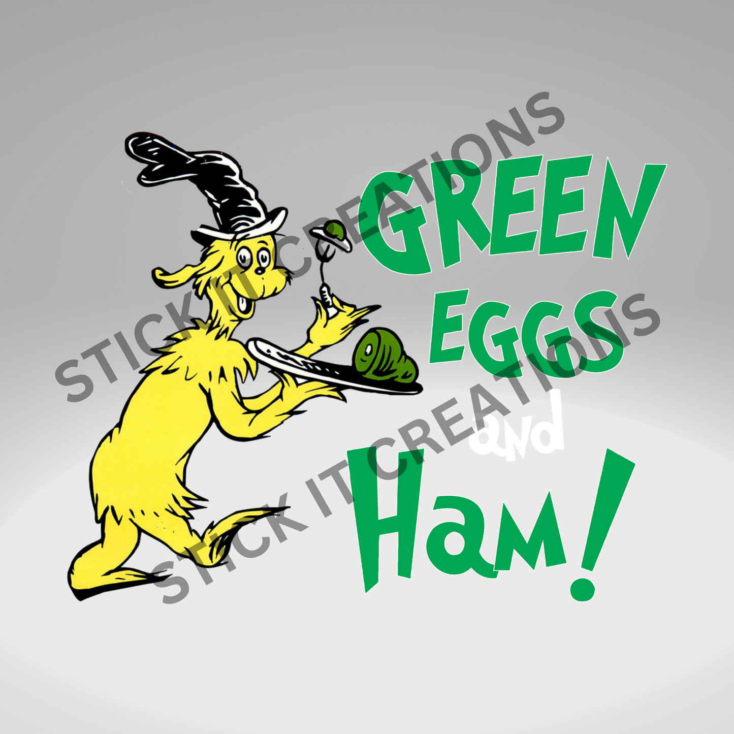 GREEN EGGS AND HAM