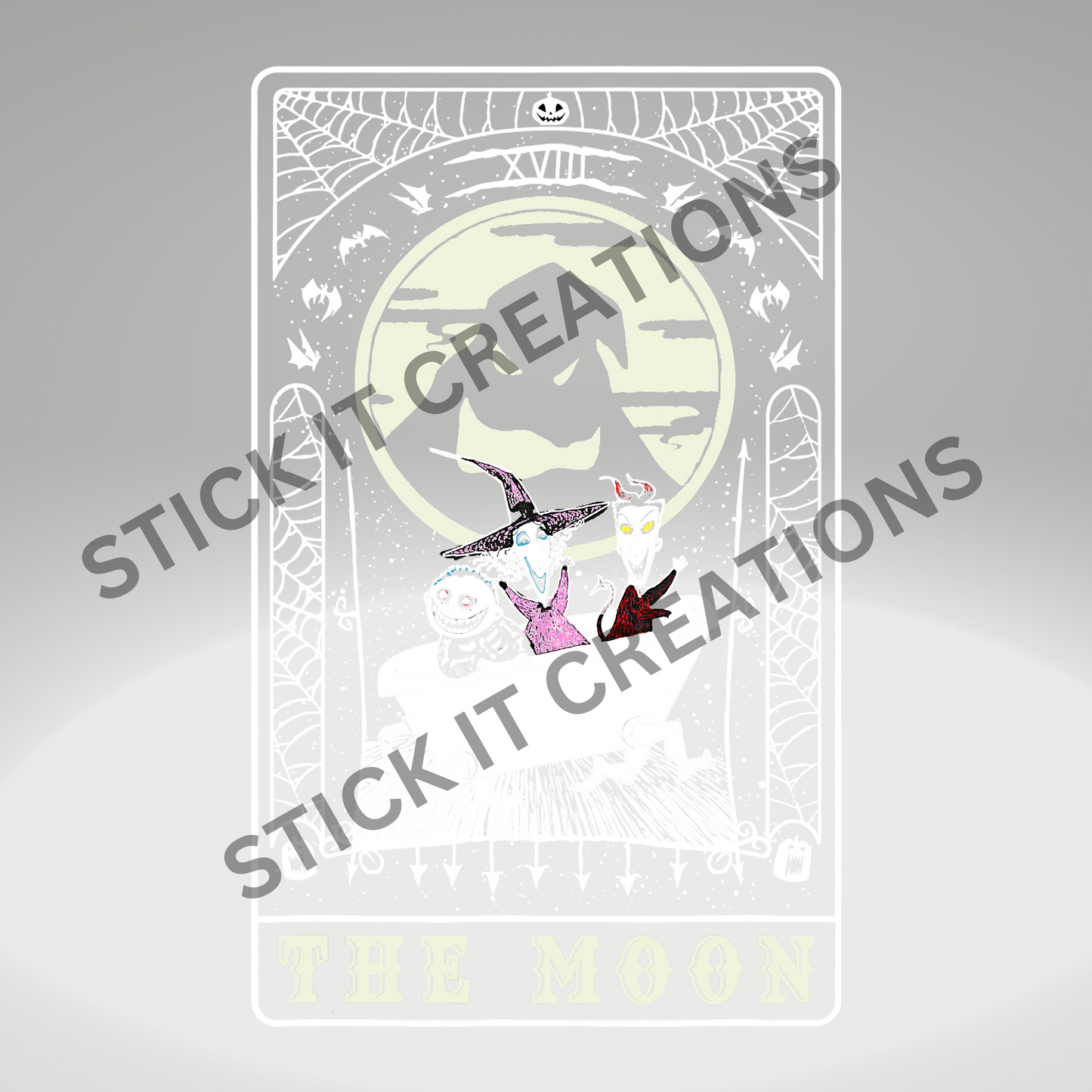 THE MOON CARD