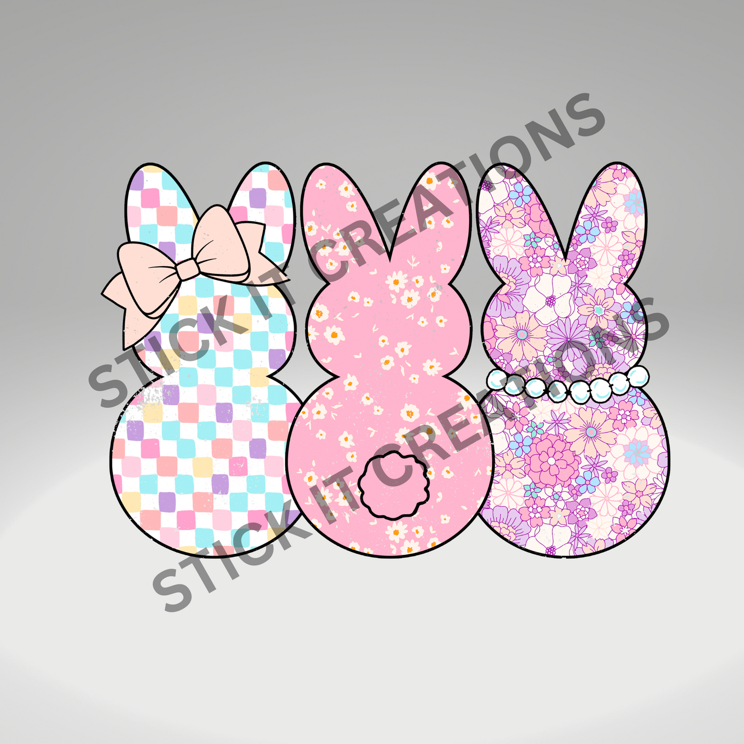 GIRLY EASTER BUNNIES