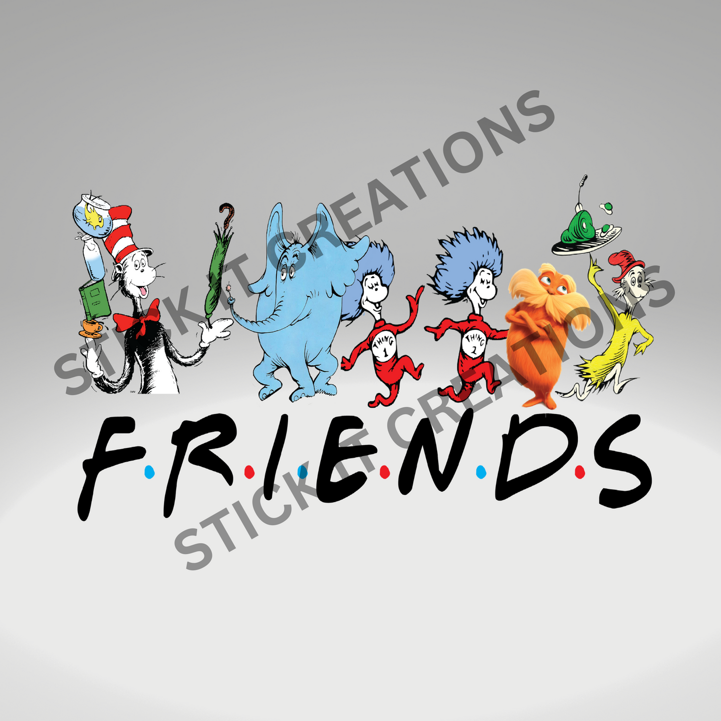 F.R.I.E.N.D.S DR SEUSS