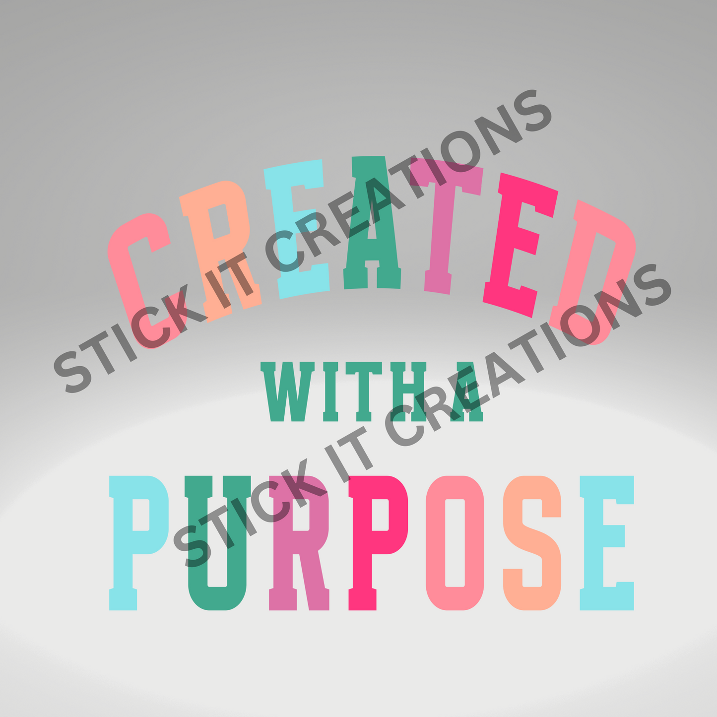 CREATED WITH A PURPOSE