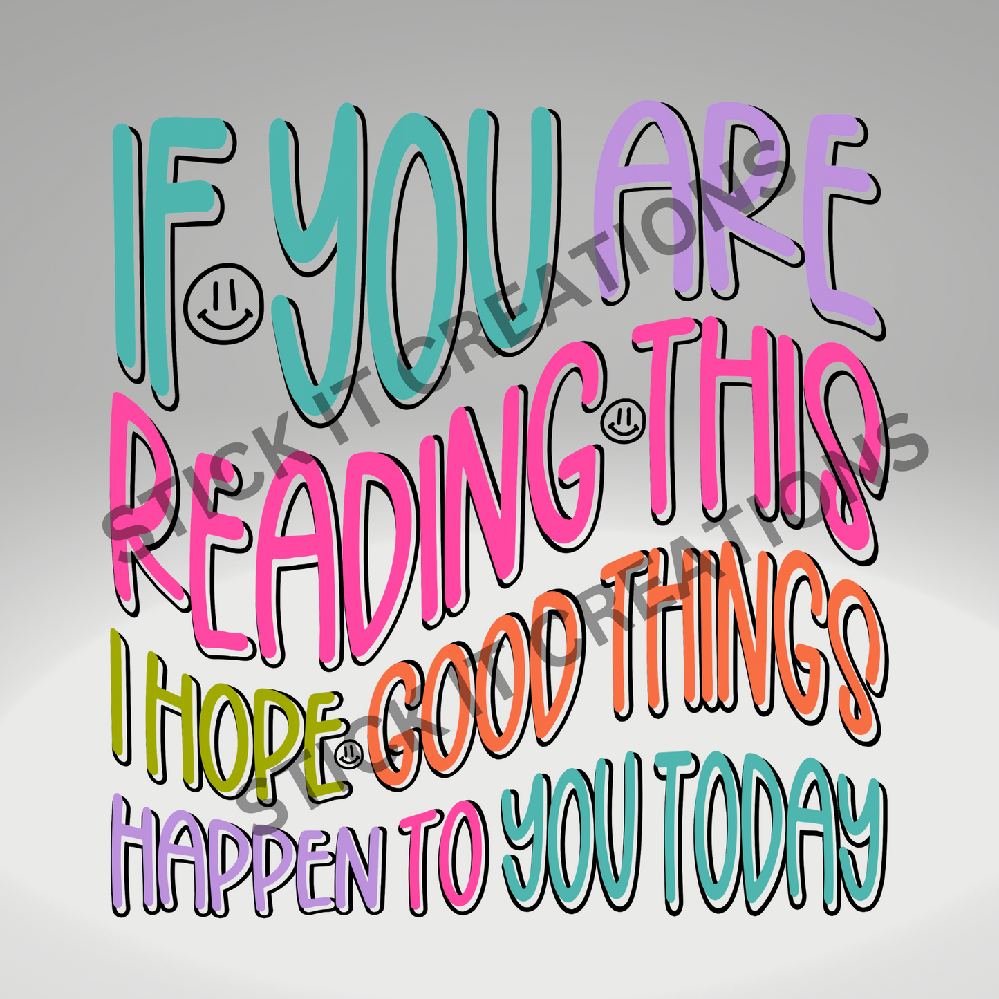 IF YOU ARE READING THIS....