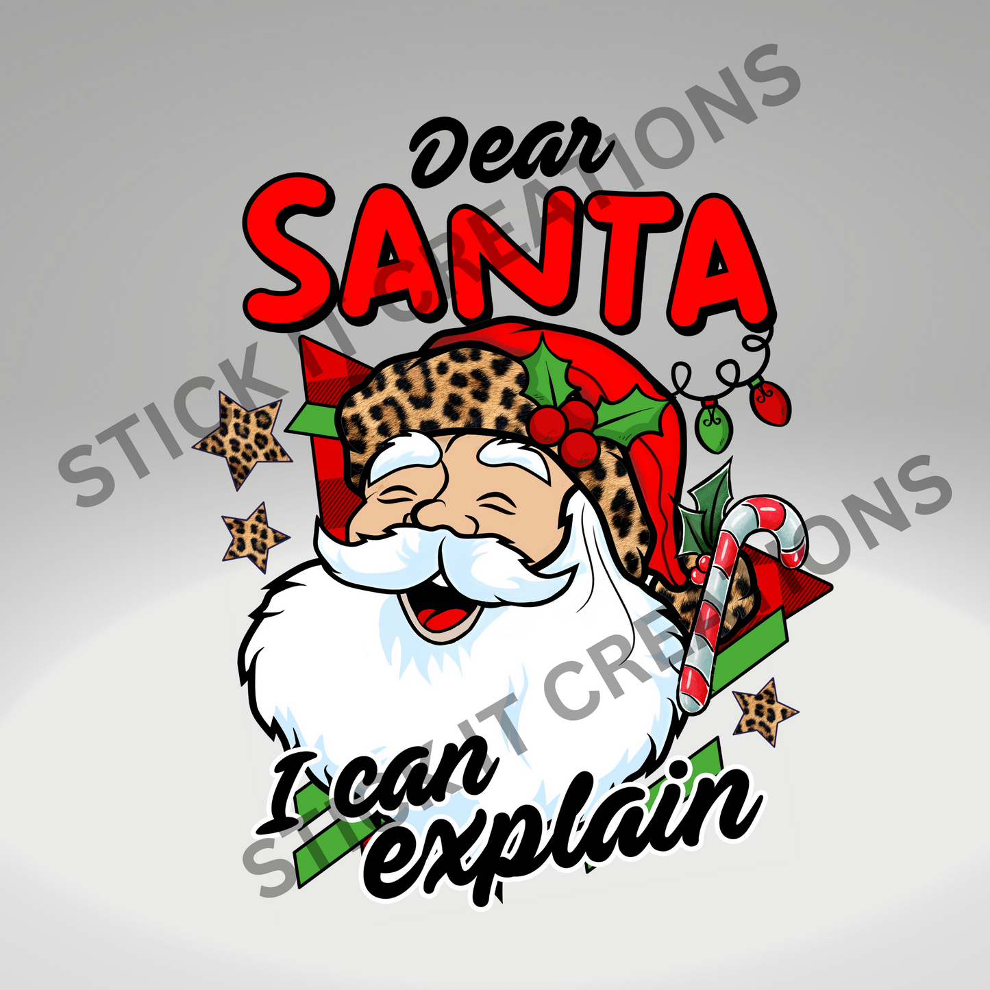 DEAR SANTA I CAN EXPLAIN