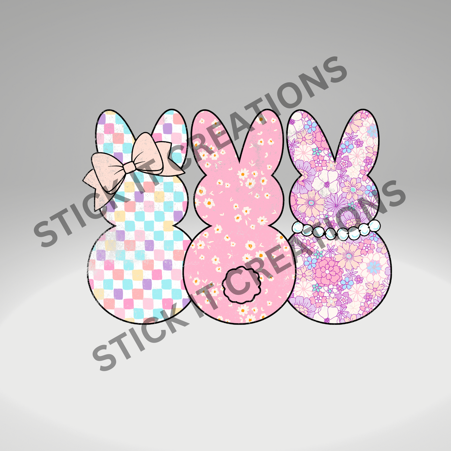 GIRLY EASTER BUNNIES