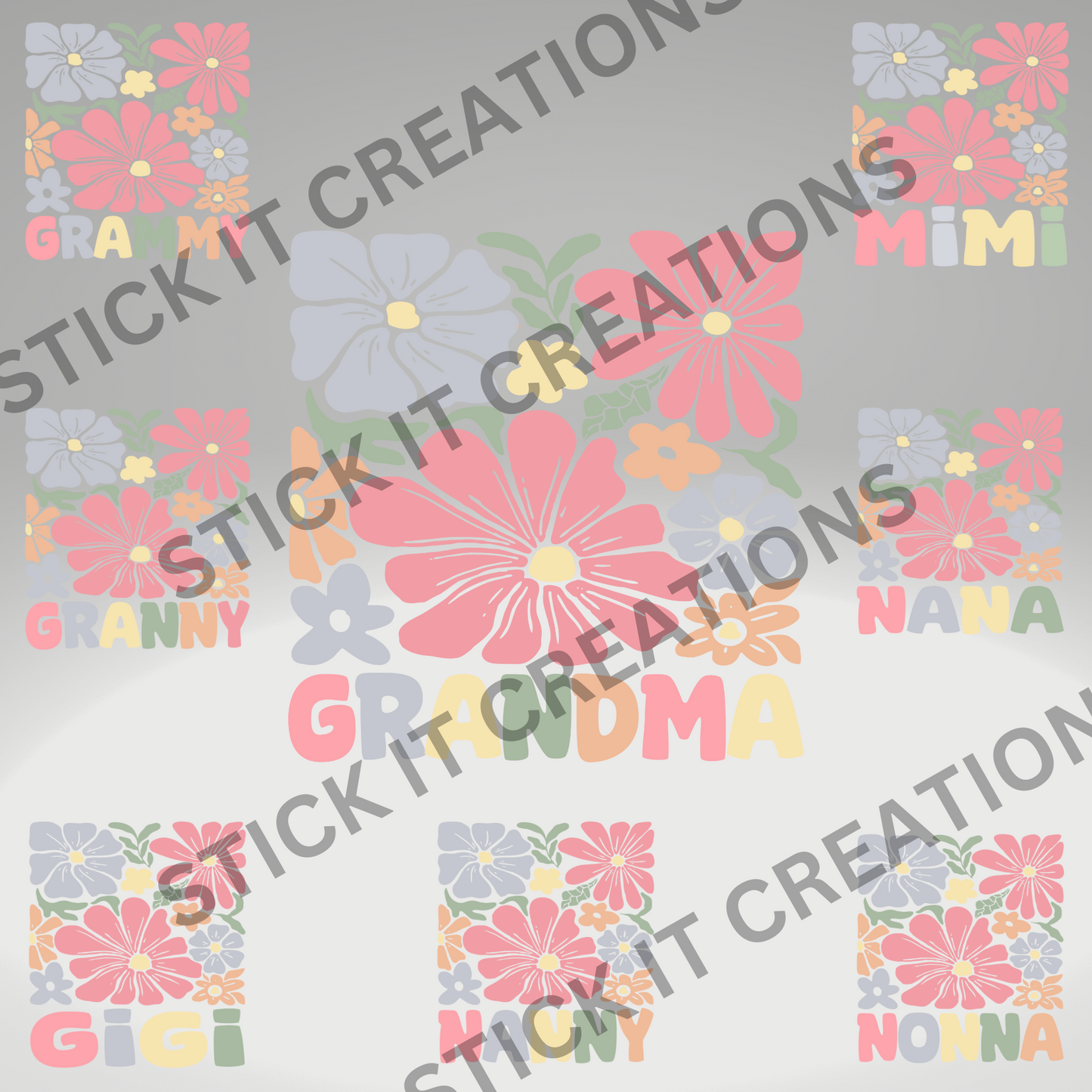 FLORAL COQUETTE GRANDMA