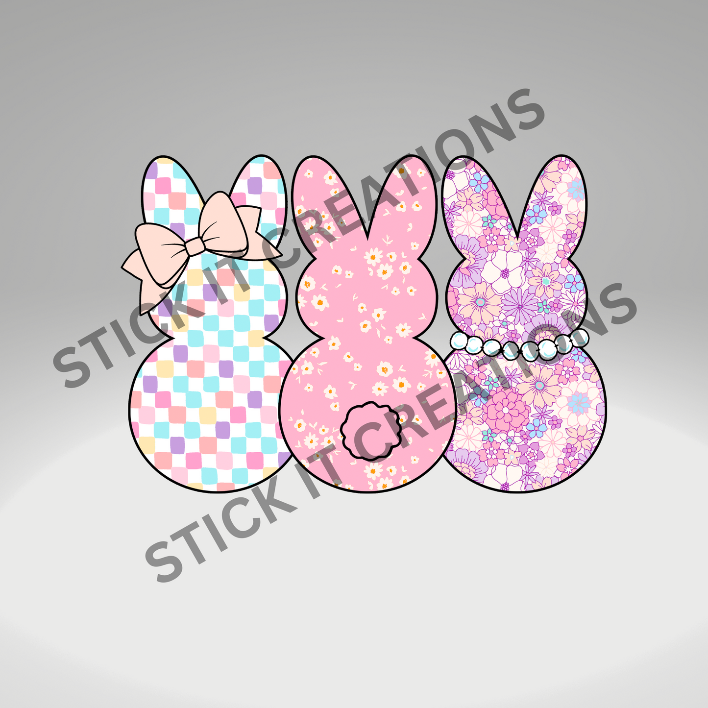 GIRLY EASTER BUNNIES