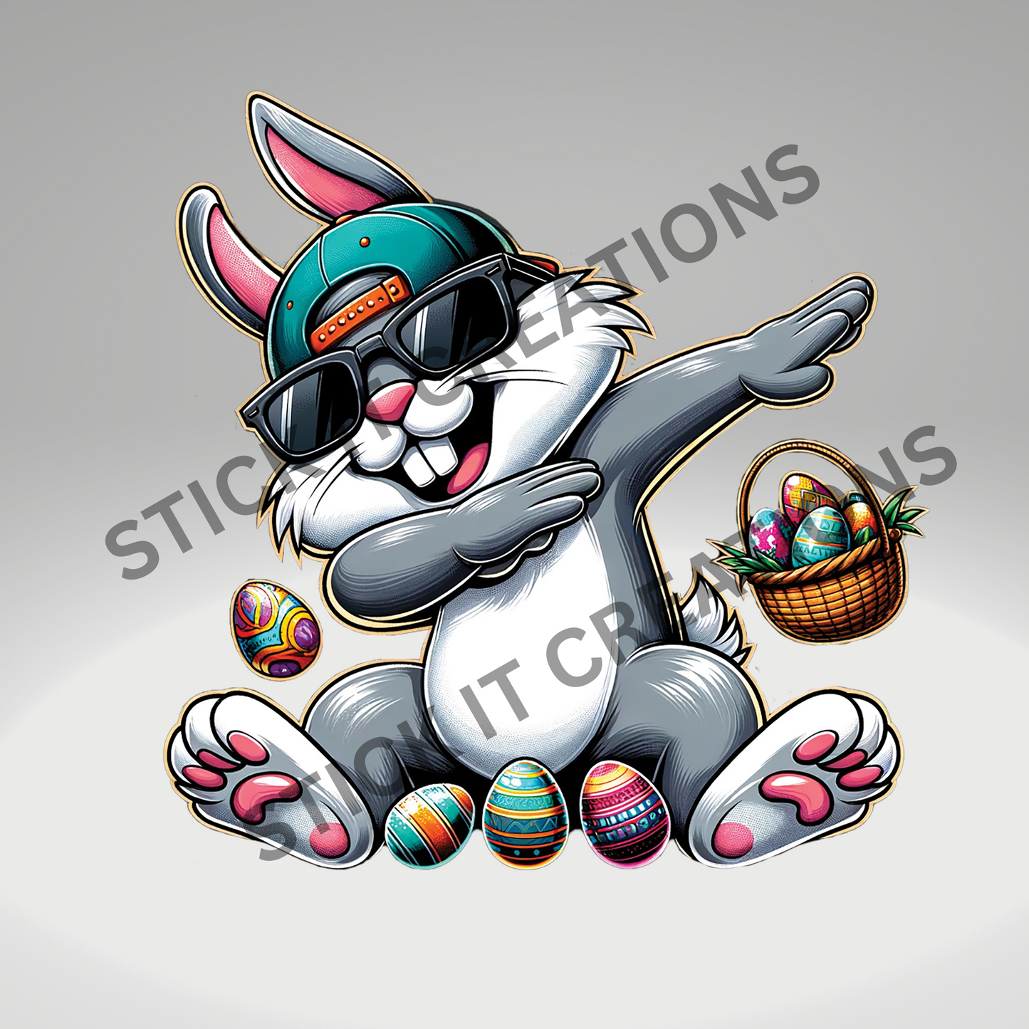 DABBING EASTER BUNNY