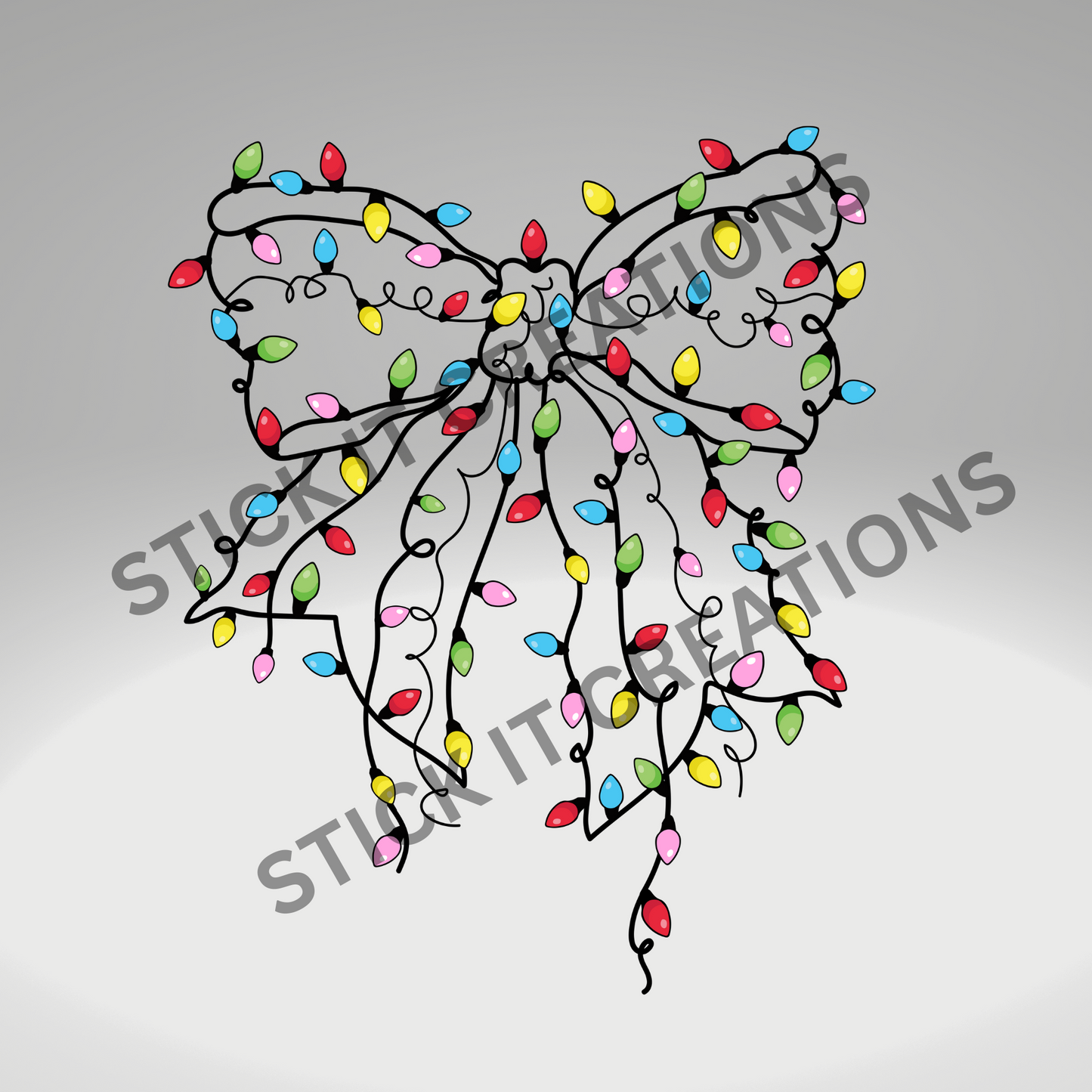CHRISTMAS LIGHT BOW