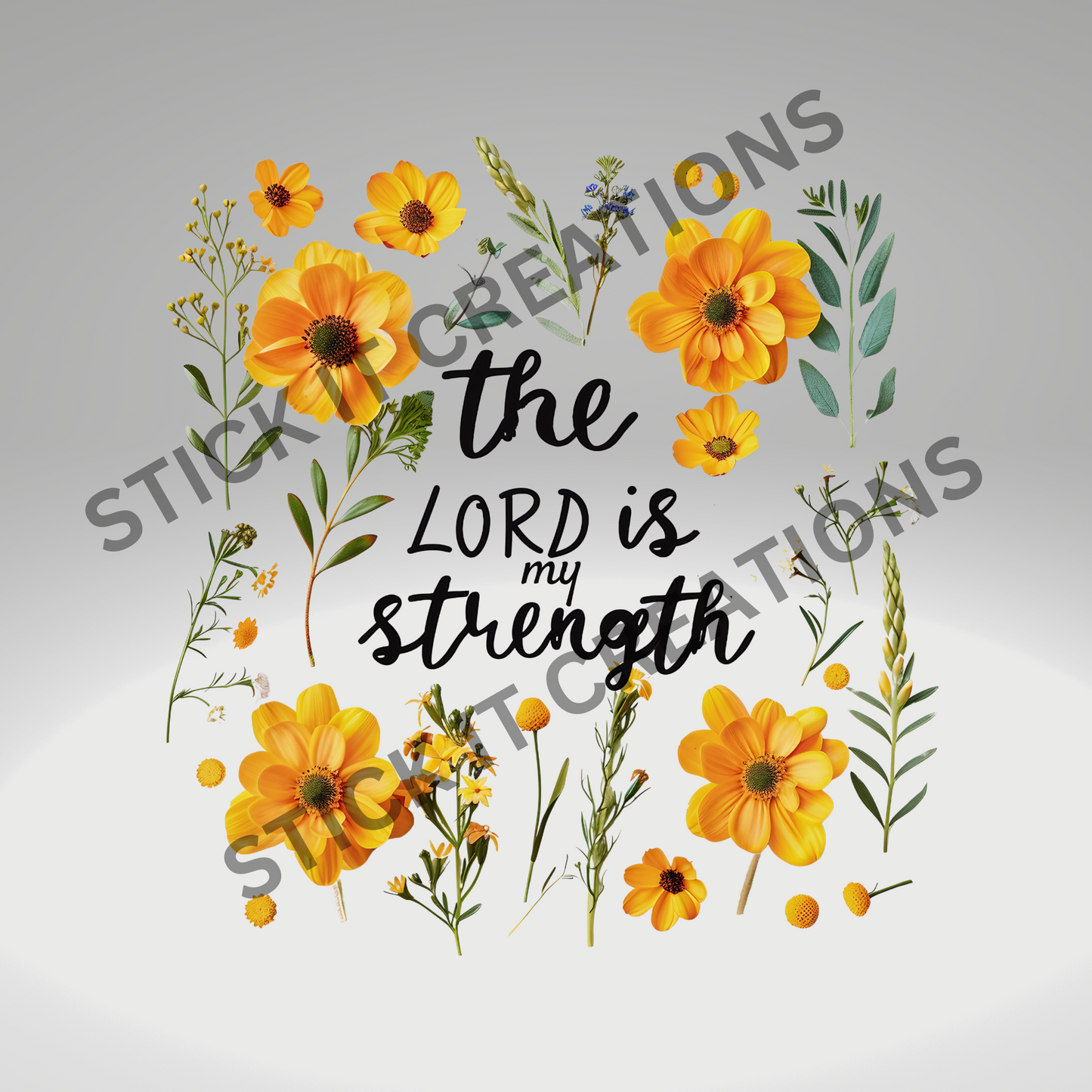 THE LORD IS MY STRENGTH
