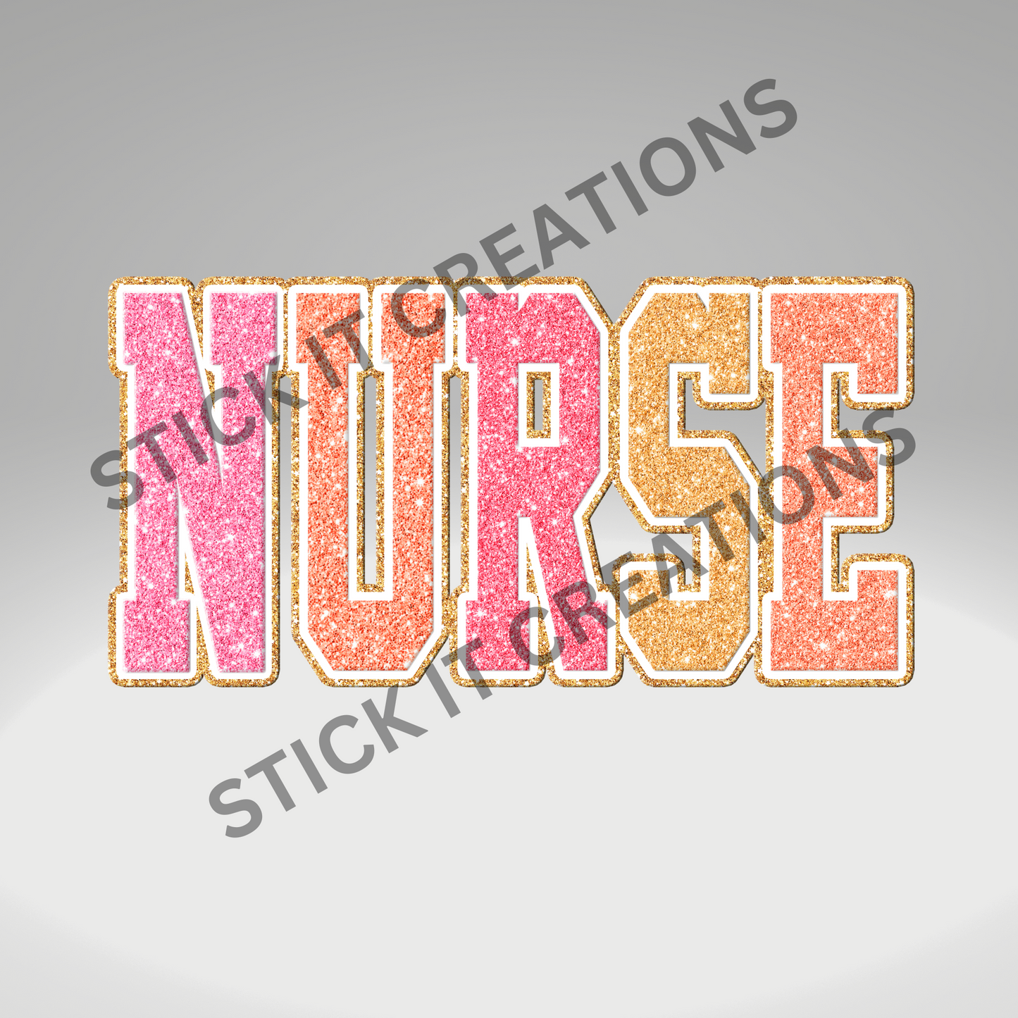 GLITTERY NURSE