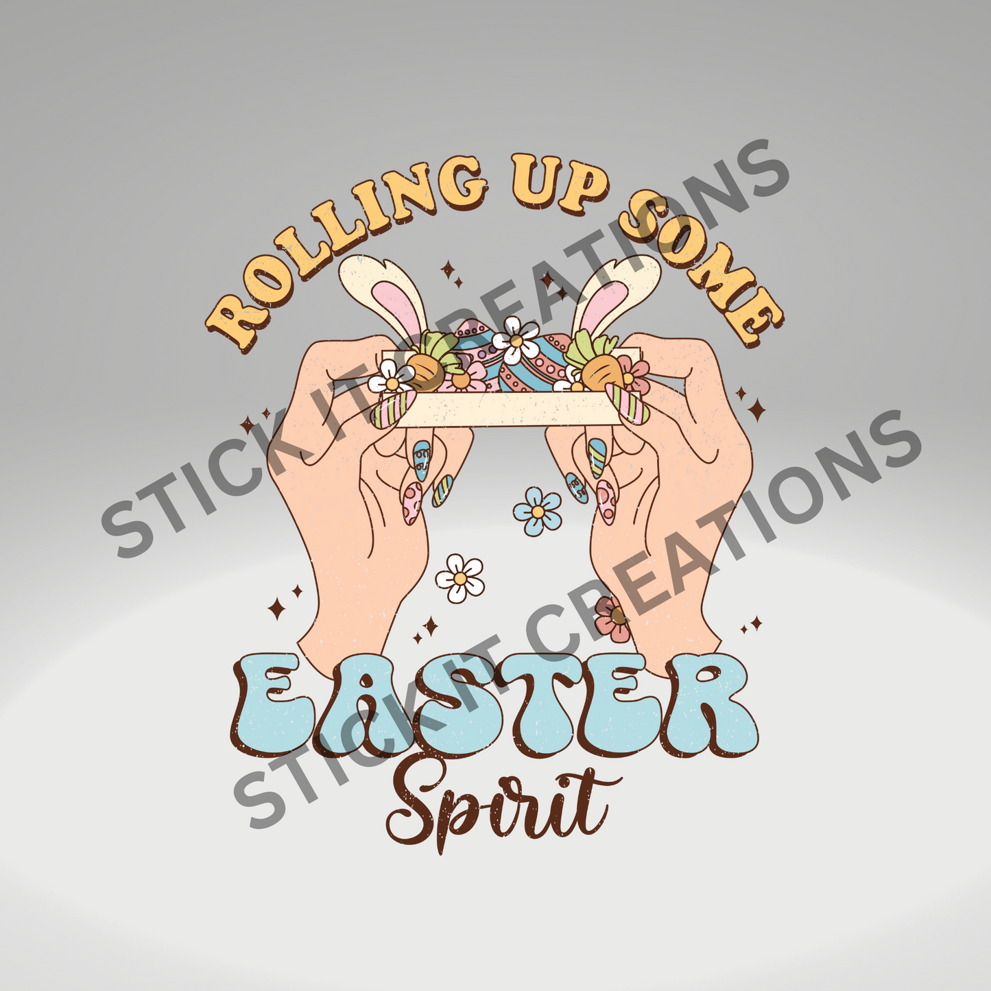 ROLLING UP SOME EASTER SPIRIT