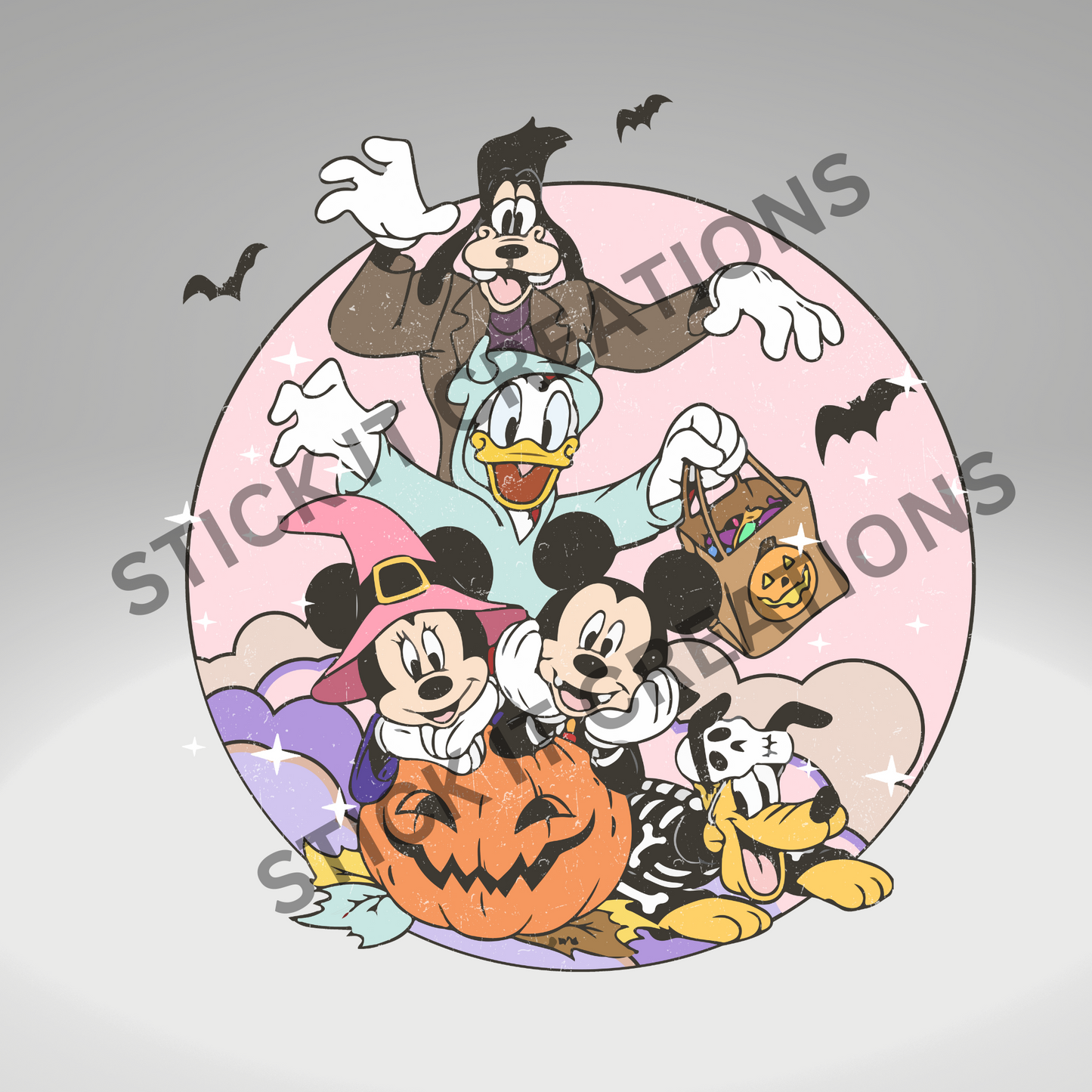 'TIS THE SEASON MOUSE AND FRIENDS W/ MATCHING POCKET