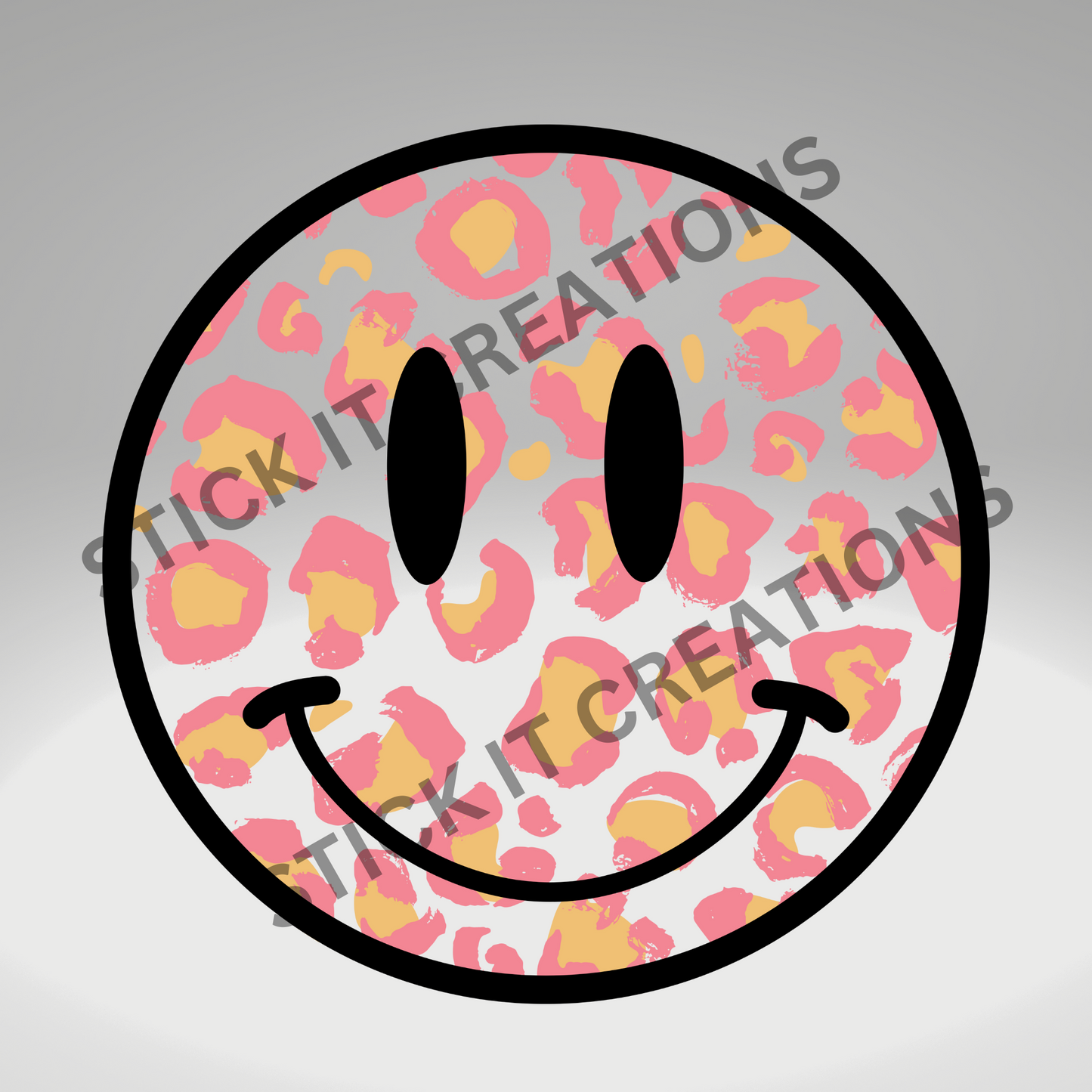 CORAL/YELLOW SMILEY