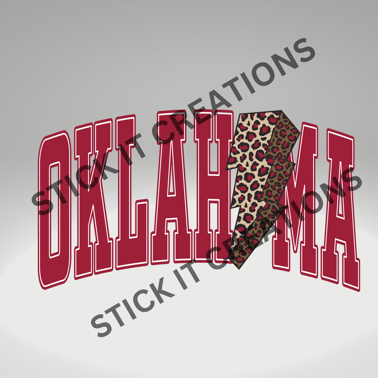CRIMSON OKLAHOMA WITH BOLT