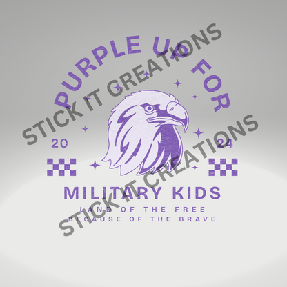 PURPLE UP FOR MILITARY KIDS