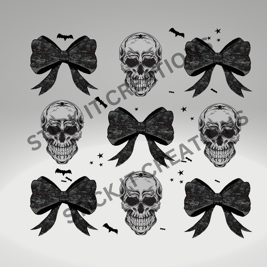 SKULLS AND BOWS