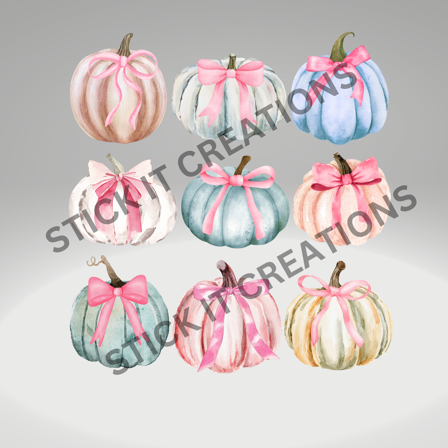 PUMPKINS AND BOWS