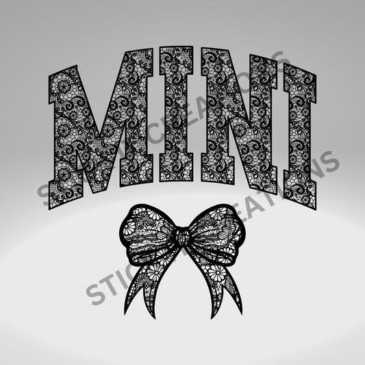 LACE FLORAL MINI
