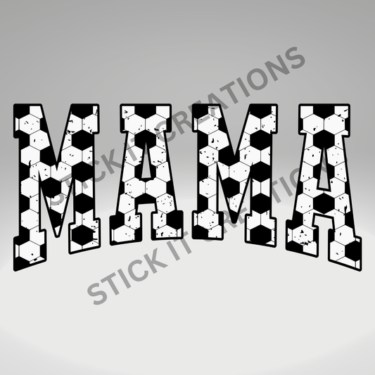 MAMA SOCCER PRINT