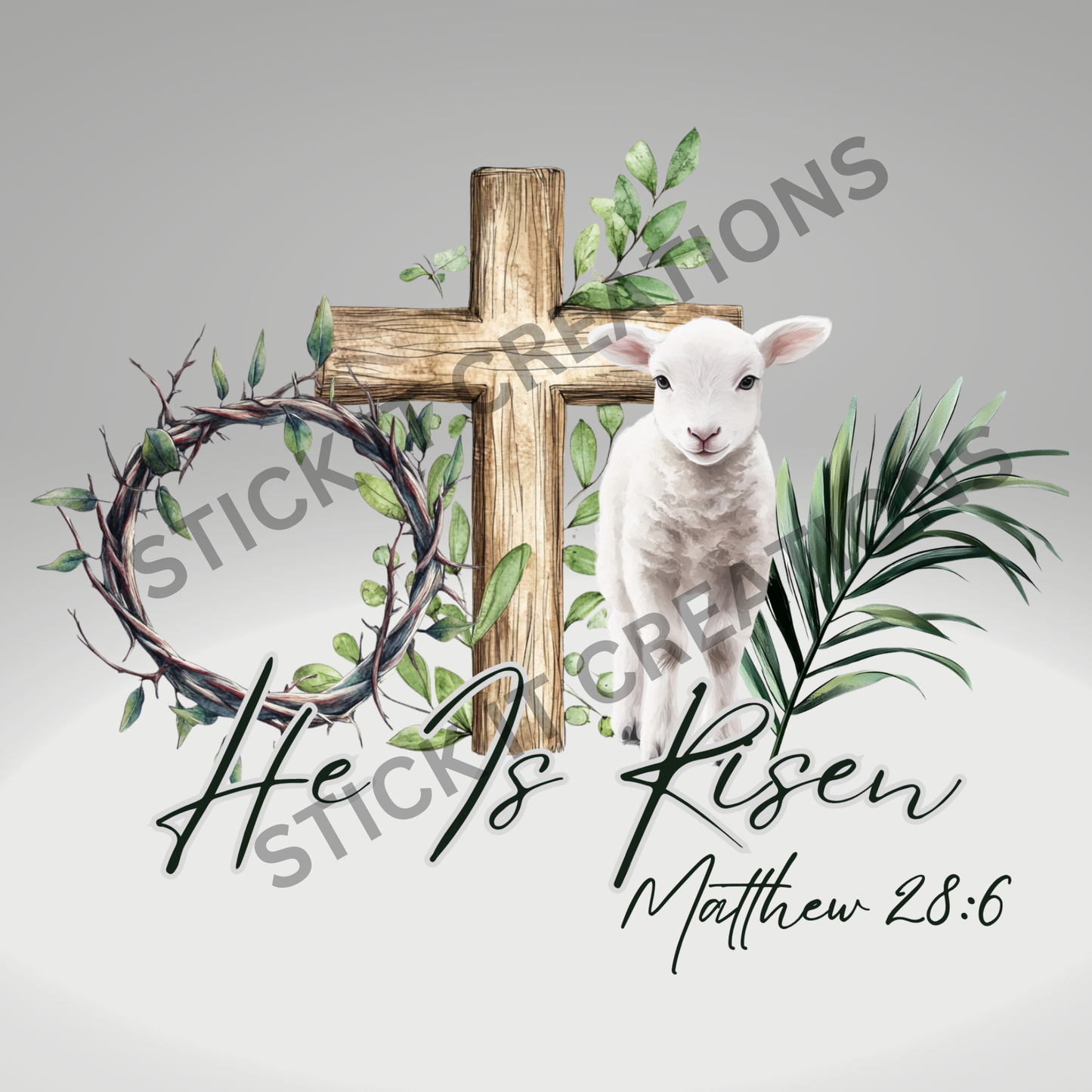 HE IS RISEN MATTHEW 28:6