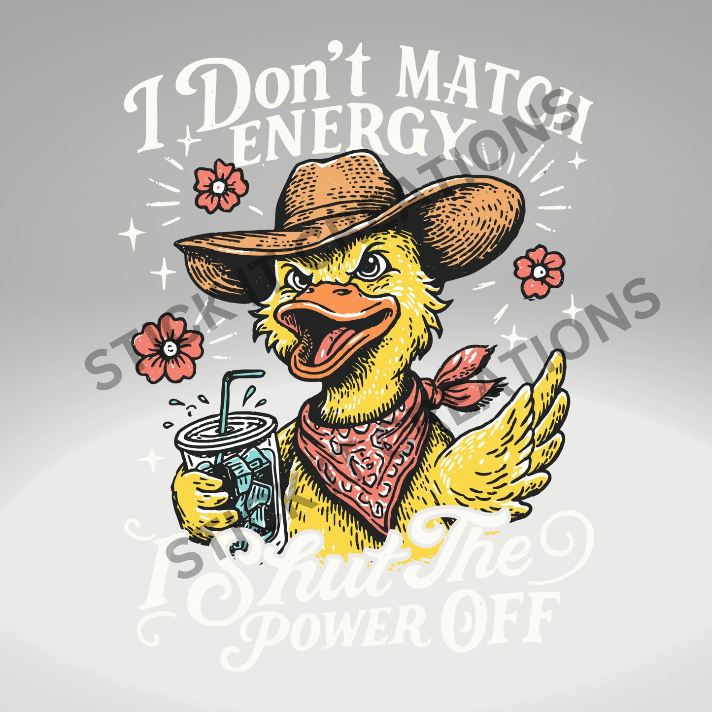 I DON'T MATCH ENERGY...