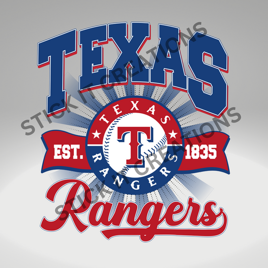 TEXAS RANGERS BASEBALL