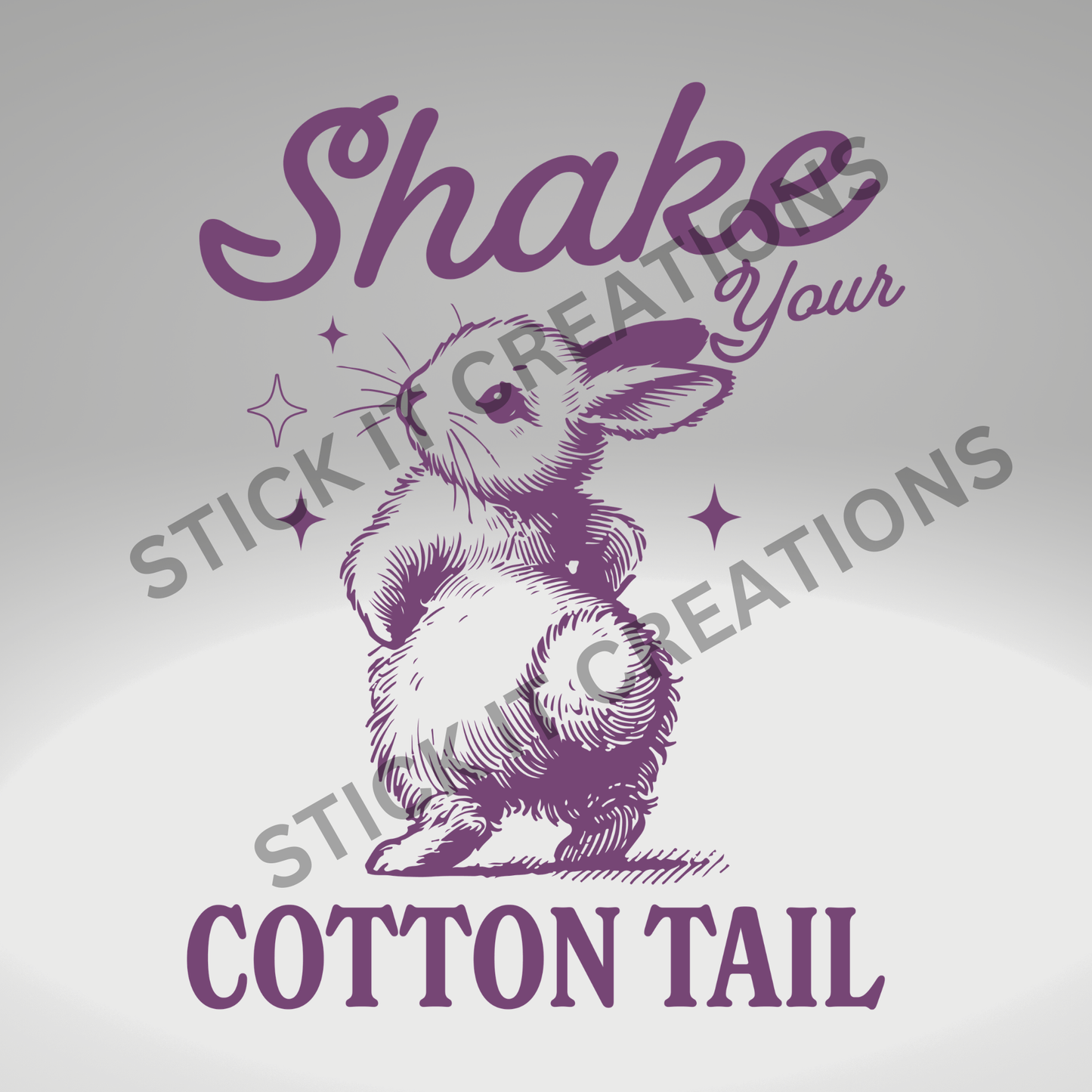 SHAKE YOUR COTTON TAIL