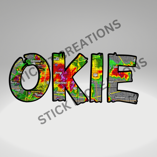 OKIE WEATHER MAP
