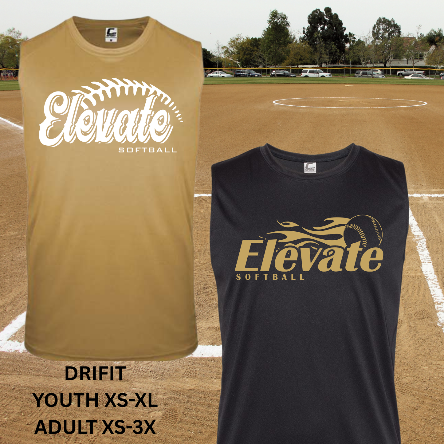 ELEVATE SOFTBALL DRIFIT TANK