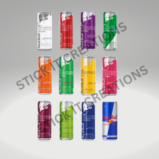 RED BULL ENERGY CANS