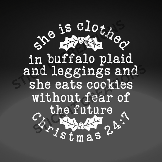 SHE IS CLOTHED