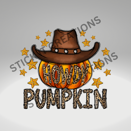 COWBOY PUMPKIN