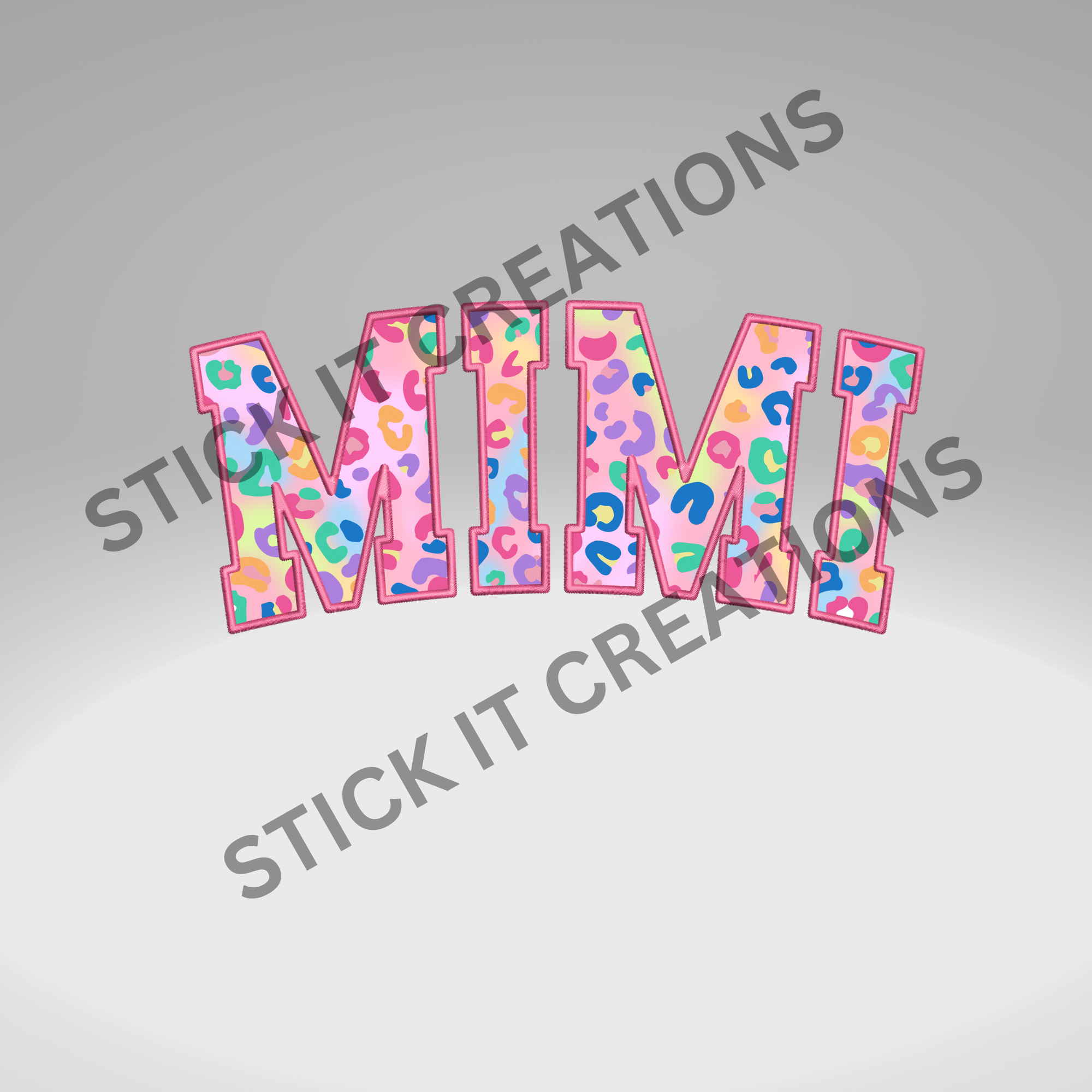 Copy of COLORFUL CHEETAH PRINT MIMI – Stick It Creation
