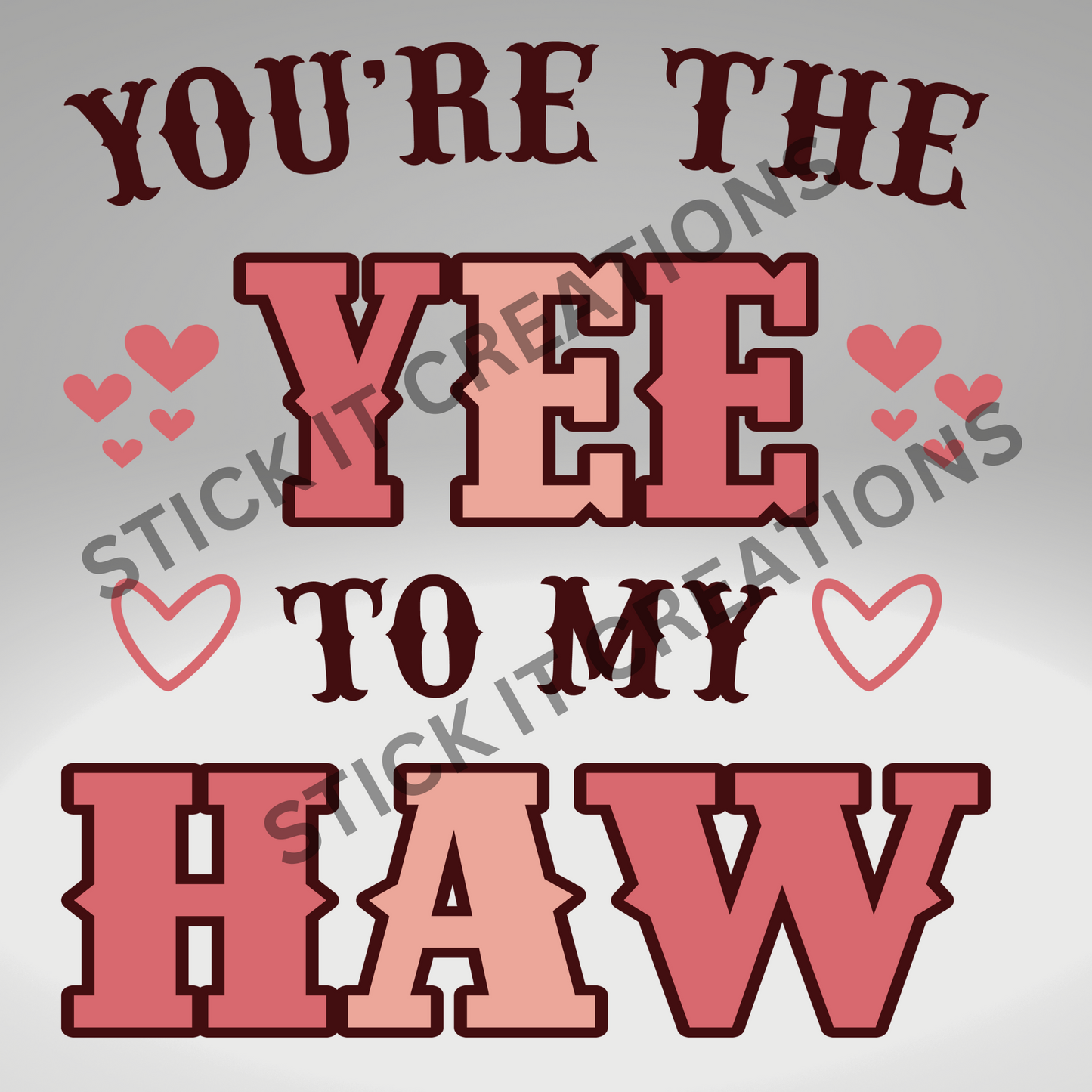 YEE TO MY HAW