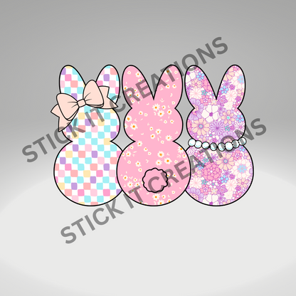 GIRLY EASTER BUNNIES