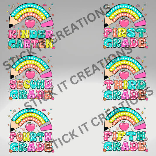 COLORFUL RAINBOW (GRADES)