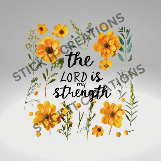 THE LORD IS MY STRENGTH