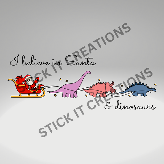 SANTA & DINOSAURS