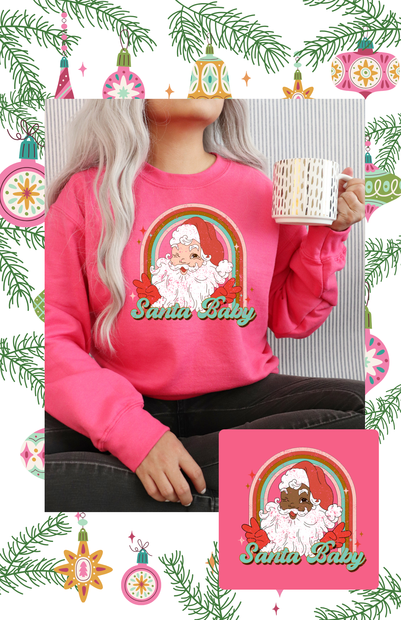 PINK FRIDAY SPECIAL - SANTA BABY