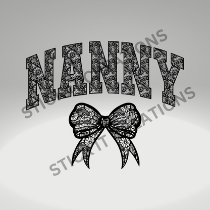 LACE FLORAL NANNY