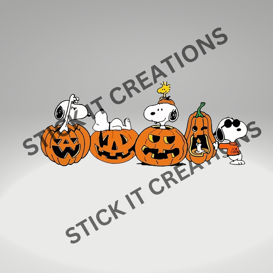 SNOOPY PUMPKINS