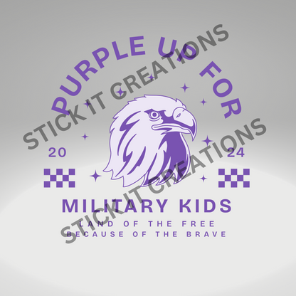 PURPLE UP FOR MILITARY KIDS