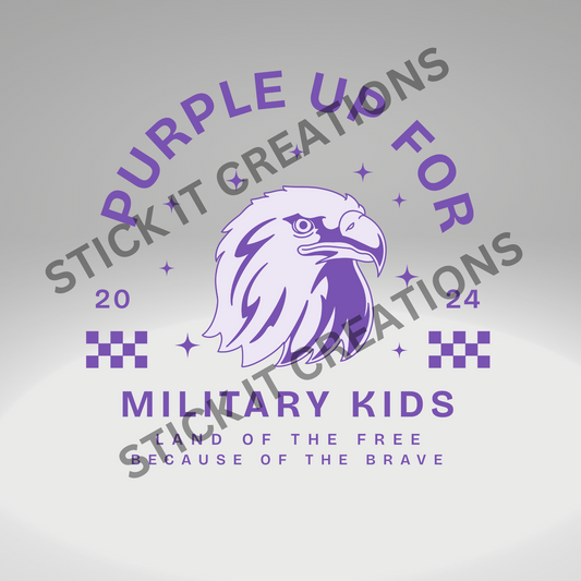 PURPLE UP FOR MILITARY KIDS